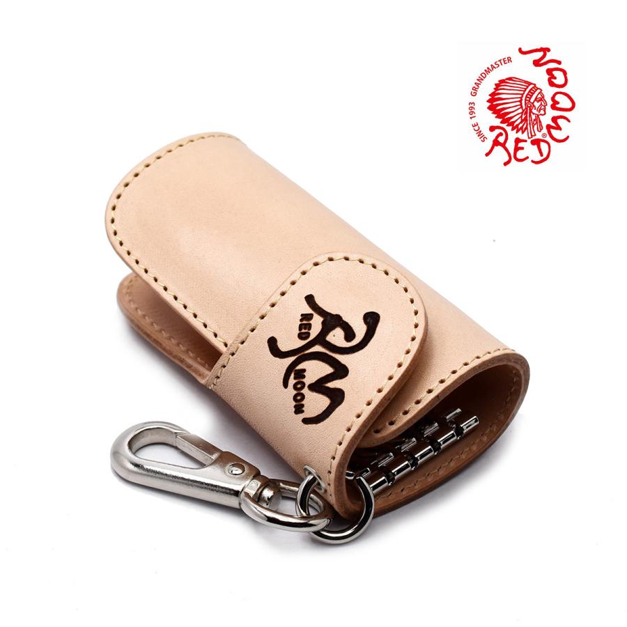 REDMOON レッドムーン 長財布 財布 RMロゴ焼印入り キーケース CW-KC-RM SD サドルレザー ナチュラル 牛革  :rm-cw-kc-rm-sd:CHAOS accessory - 通販 - Yahoo!ショッピング