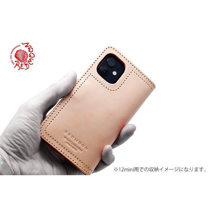 レッドムーン 財布 手帳型iPhoneウォレットケース