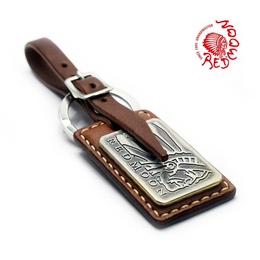 Redmoon レッドムーン ジャーマンシルバー製 フラッグロゴプレート付き レザーキーホルダー ブラウン Rm Khgpf Ocb ブランド 人気 おしゃれ Rm Khgpf Ocb Chaos Accessory 通販 Yahoo ショッピング