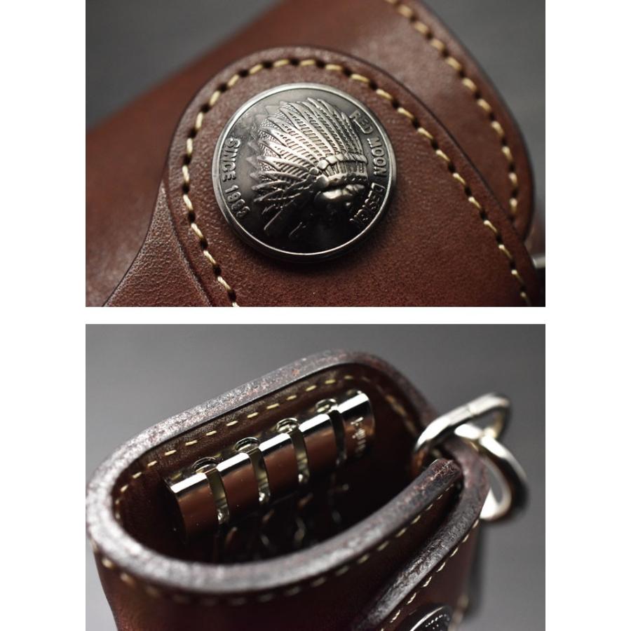 REDMOON レッドムーン 財布 長財布 ロングウォレット モチーフ キー 