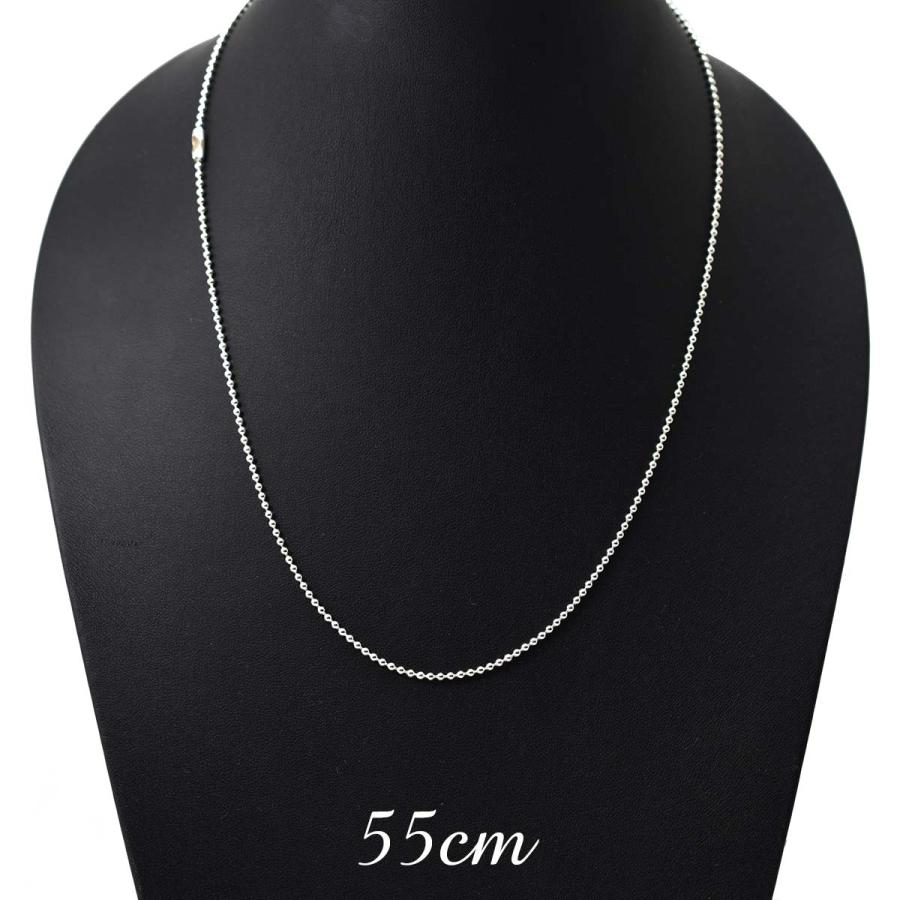 2mm ボールチェーン コネクタータイプ シルバーアクセサリー チェーン