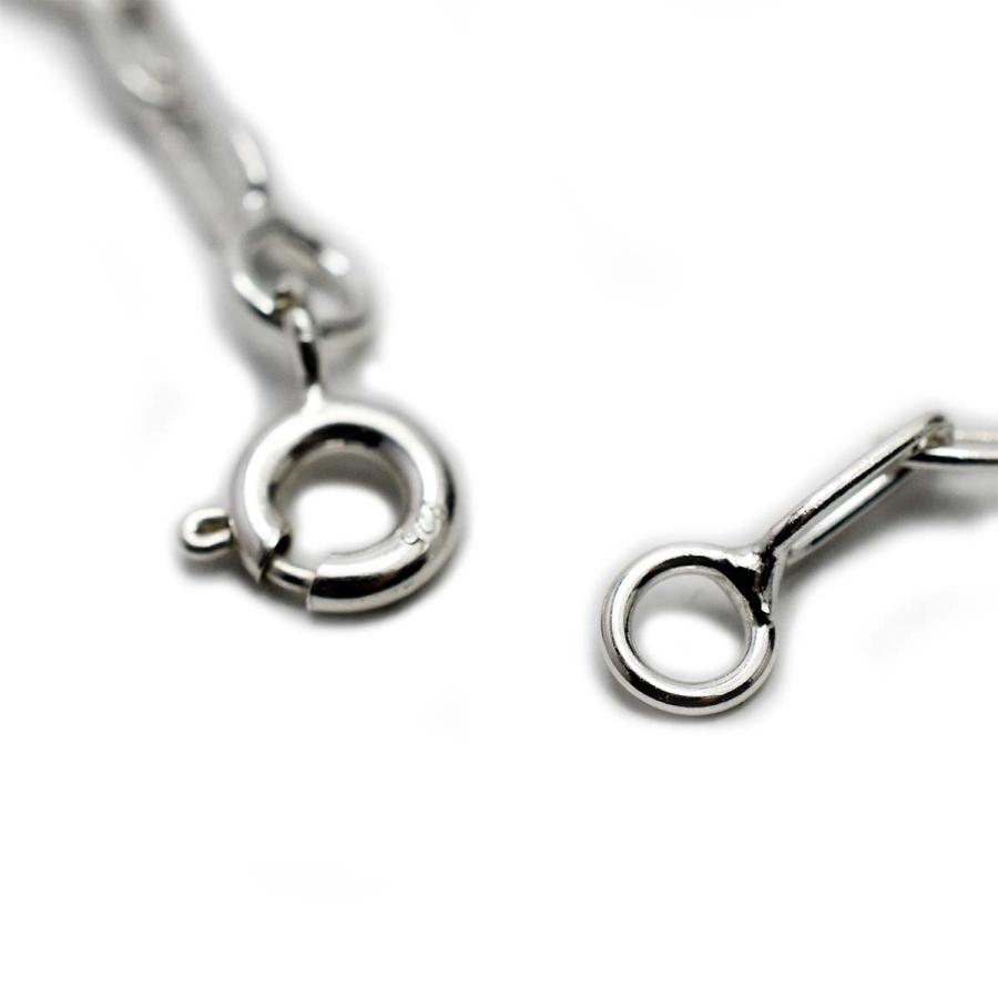 シルバーアクセサリー チェーン ネックレス 2.5mm 小判 ホピ 単品