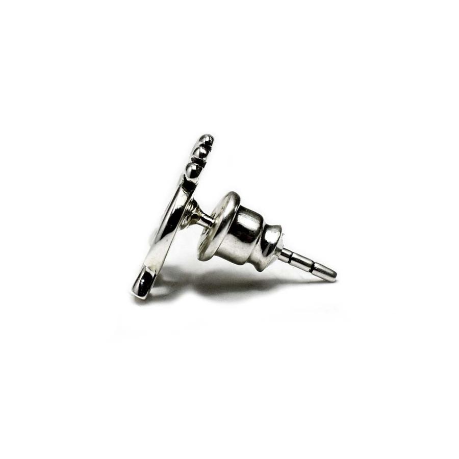 シルバーアクセサリー ピアス 片耳 ココペリ ネイティブアメリカン 