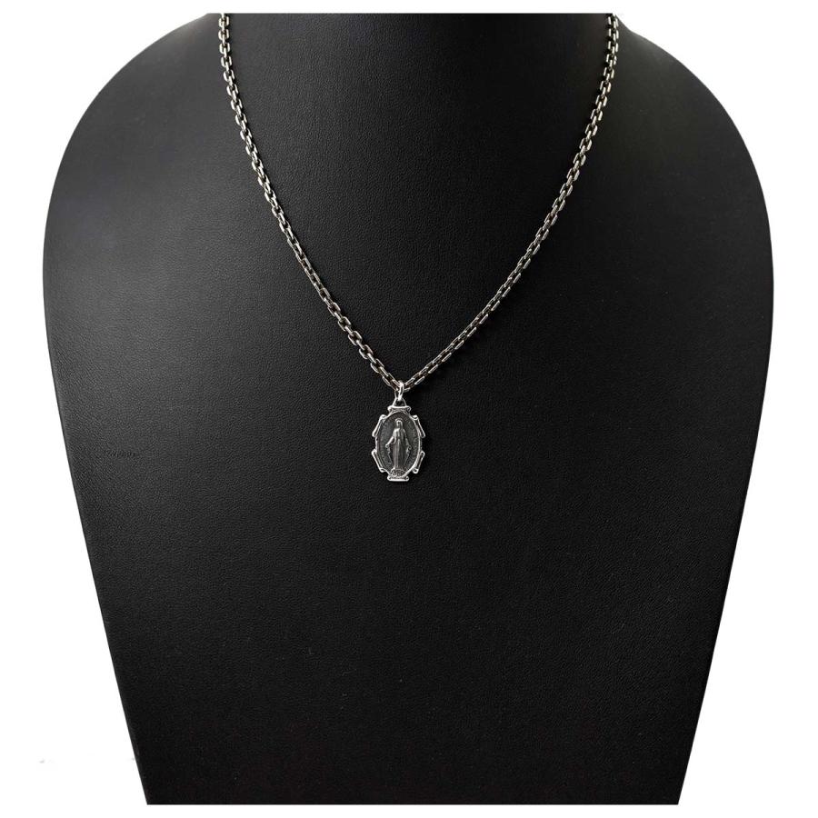 シルバーアクセサリー ペンダントトップ メダイ モチーフ リバーシブル 