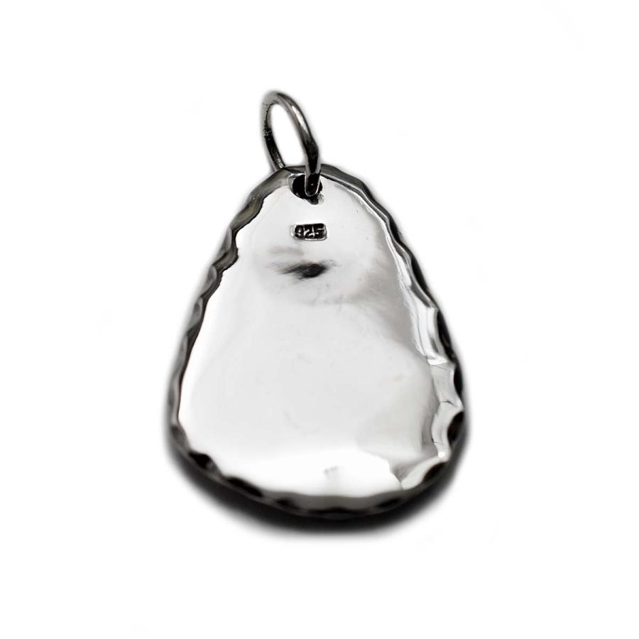 シルバーアクセサリー ペンダントトップ シルバー925 印台メタル