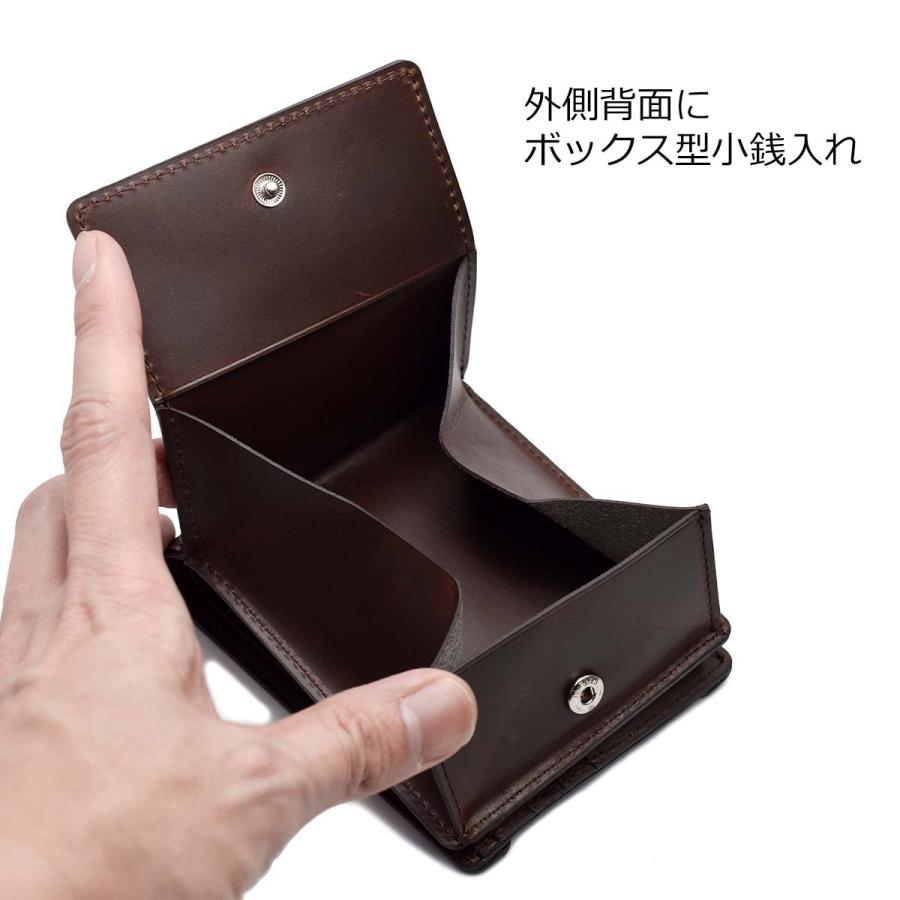 ハンドメイド カジュアル 革財布 おすすめ 学生 社会人 二つ折り財布