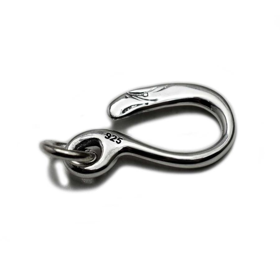 丸カン付き】イーグルフック シルバーアクセサリー メンズ ネックレス