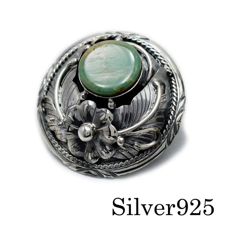 コンチョ ウォレット カスタムパーツ ネイティブインディアン グリーン