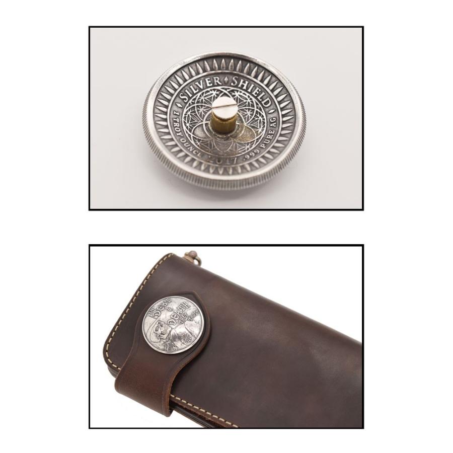 シルバーコインコンチョ 直径38mm 借金と死シリーズ 開拓時代 スカルバンクマン コインコンチョ 燻し加工 IN GOD WE TRUST  オマージュ 記念コイン : CHAOS accessory - 通販 - Yahoo!ショッピング