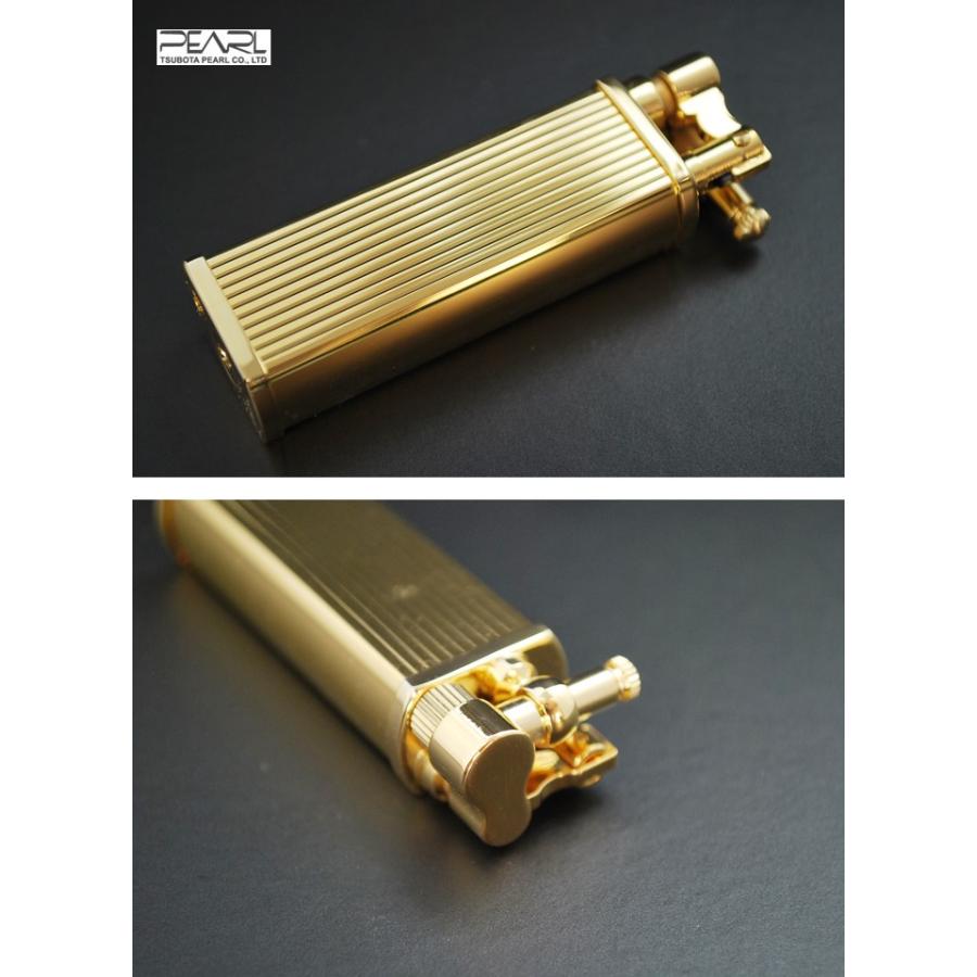 S.T. Dupont メタルライター ストライプデザイン ゴールド ストライプライター 【公式通販】