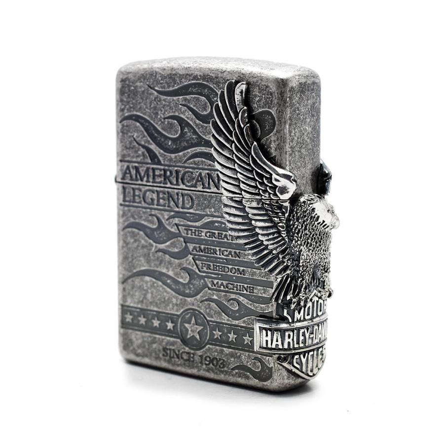 ZIPPO ジッポ ジッポー オイルライター HARLEY-DAVIDSON ハーレーダビッドソン HDP-74 サイドメタル シルバーイブシバレル  :z-hdp-74:CHAOS accessory - 通販 - Yahoo!ショッピング