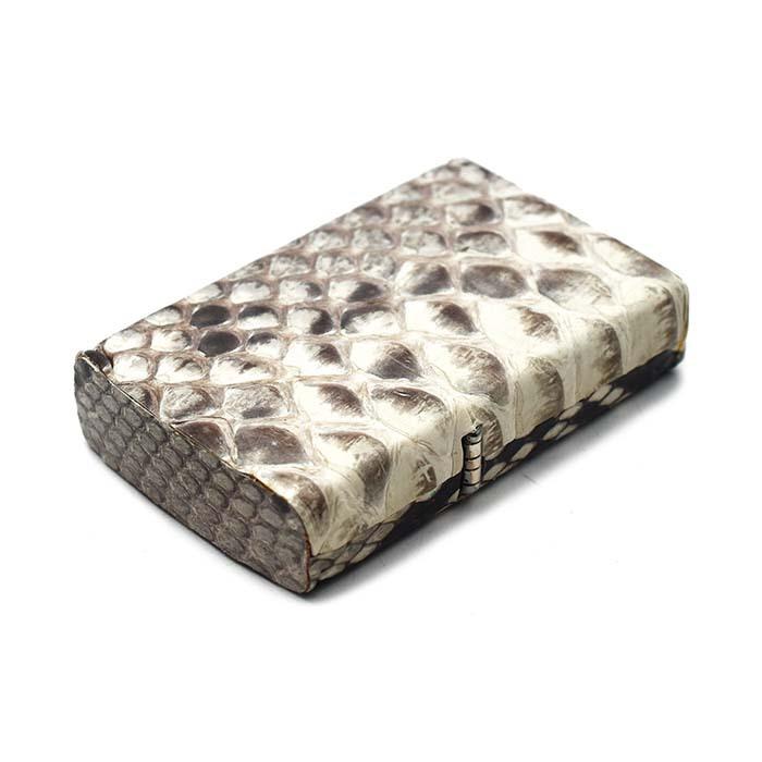 ZIPPO ジッポー オイルライター 革巻き レザー 本蛇革使用