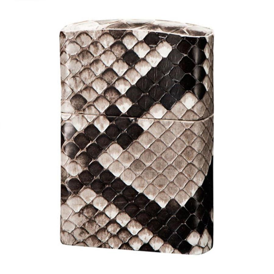 ZIPPO（ジッポー） オイルライター 革巻き レザー 本蛇革使用