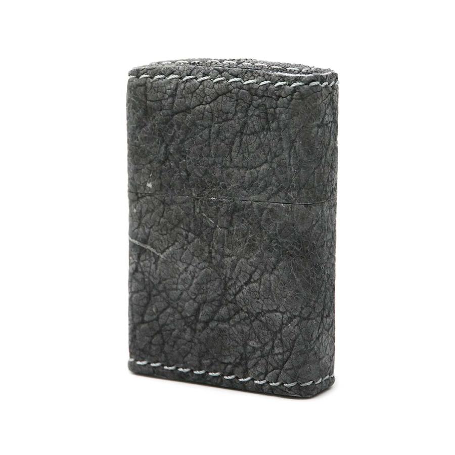 ZIPPO ジッポー オイルライター ZIPPO 象革 エレファントレザー グレー ジンバブエ産 アフリカ象革巻き 【希少  象革】【エキゾチックレザー】 :zippop011:CHAOS accessory - 通販 - Yahoo!ショッピング
