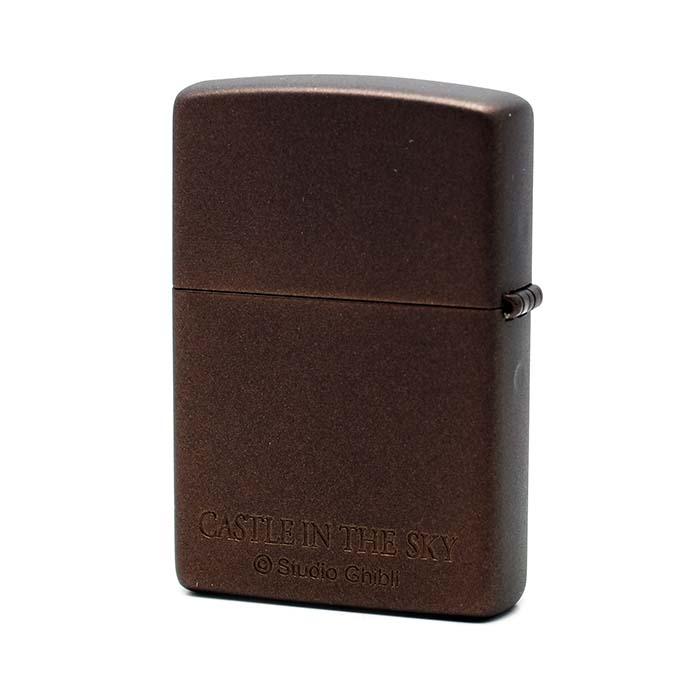 インナーケース名入れ無料 ZIPPO ジッポー オイルライター ジブリZIPPO正規取扱店 ジブリ 公式 天空の城 ラピュタ メタルフェイス4 NZ-55（NZ-26）の画像