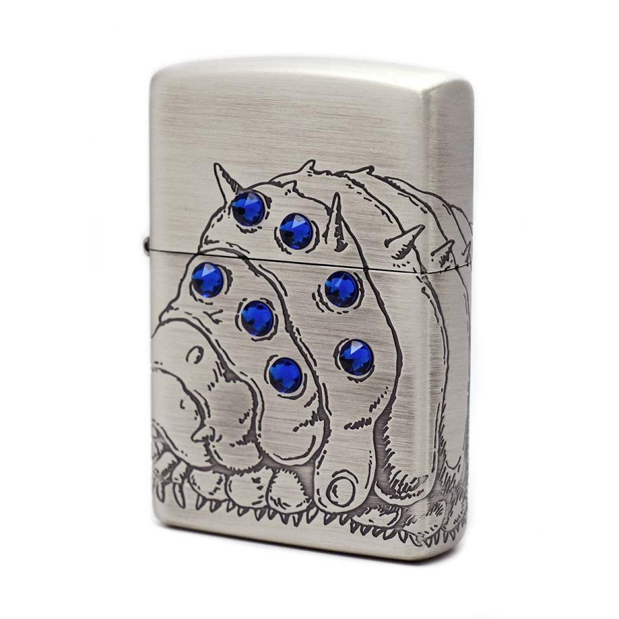 インナーケース名入れ無料 ZIPPO ジッポー オイルライター ジブリZIPPO正規取扱店 ジブリ 公式 風の谷のナウシカ 青目王蟲 オーム NZ-032の画像