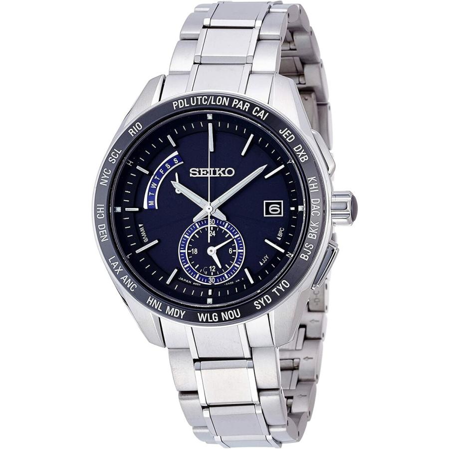 [セイコーウォッチ] 腕時計 ブライツ チタン ソーラー電波修正 サファイアガラス スーパークリア コーティング SAGA179