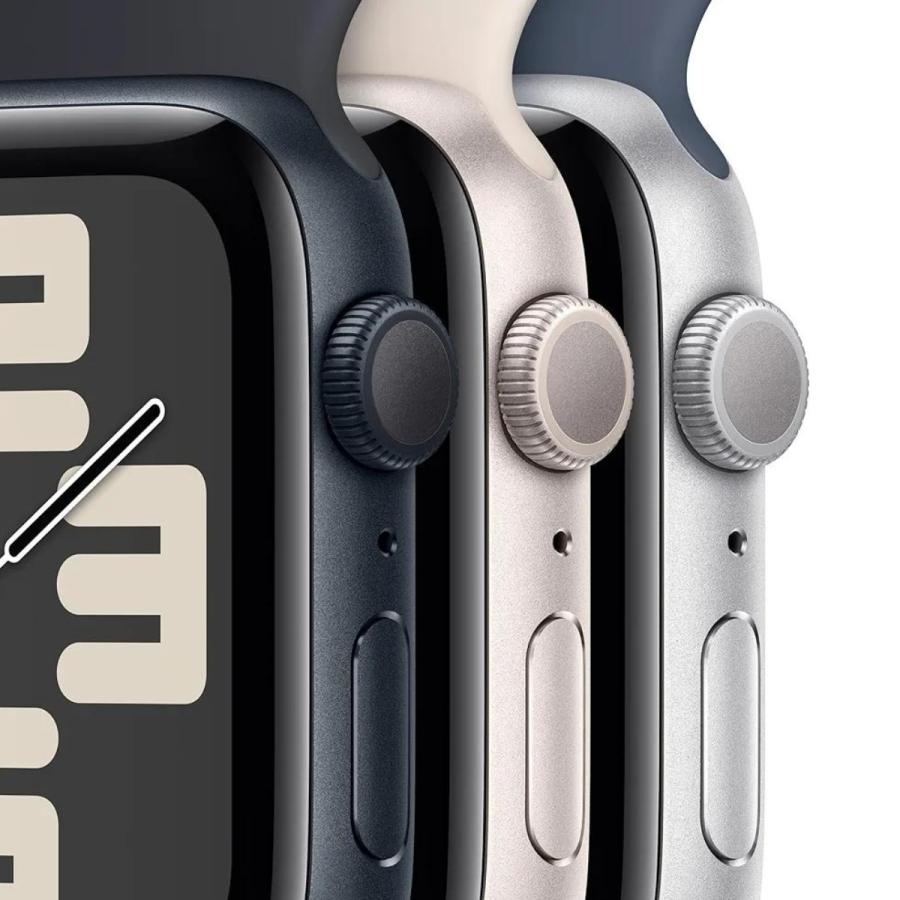 apple watch se2 (gen 2) GPS カラー:ミッドナイト、スターライト 