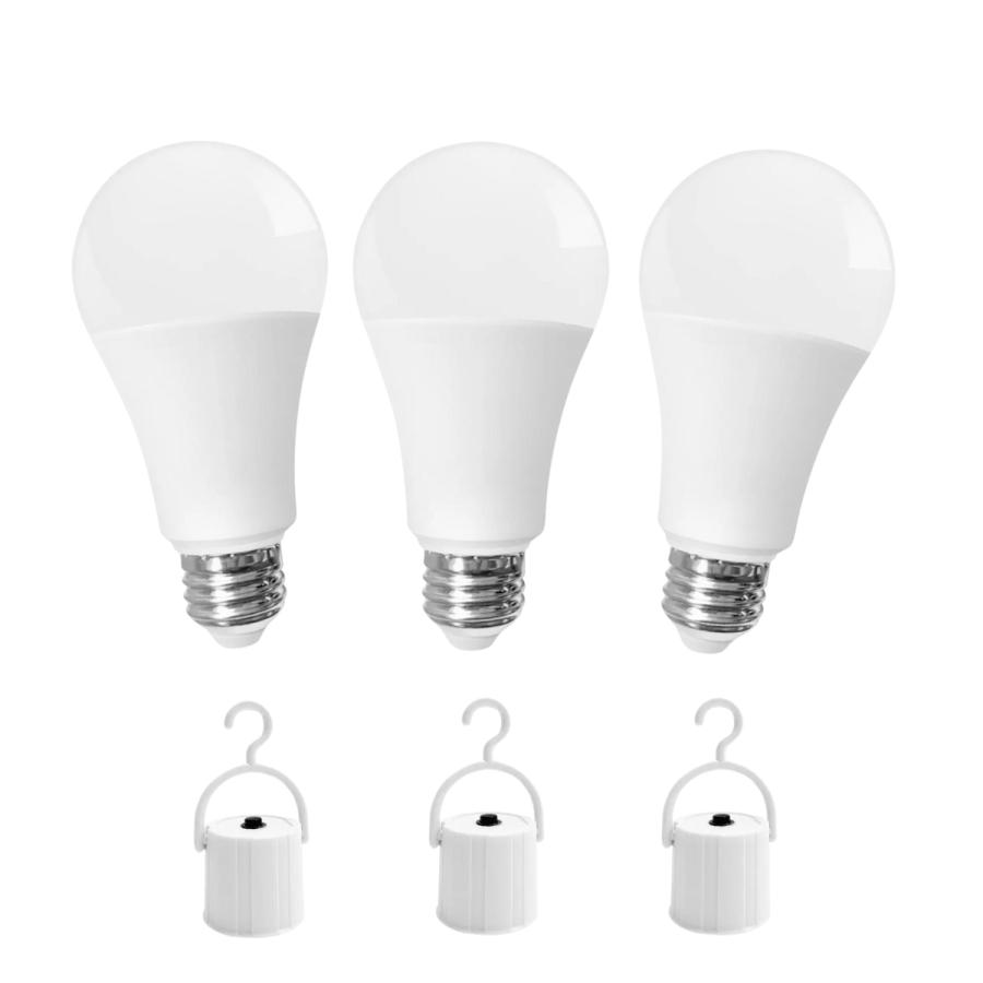 NEWGALE(ニューゲール)充電式 LED電球 3個セット 停電しても NEWGALE(ニューゲール)充電式 LED電球 3個セット 停電しても