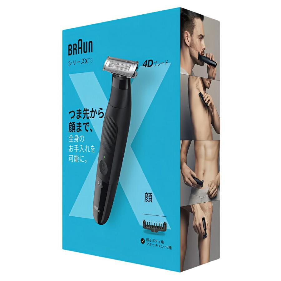 braun ボディーグルーマー XT3000 コードレス 顔からつま先まで braun ボディーグルーマー XT3000 コードレス 顔からつま先まで
