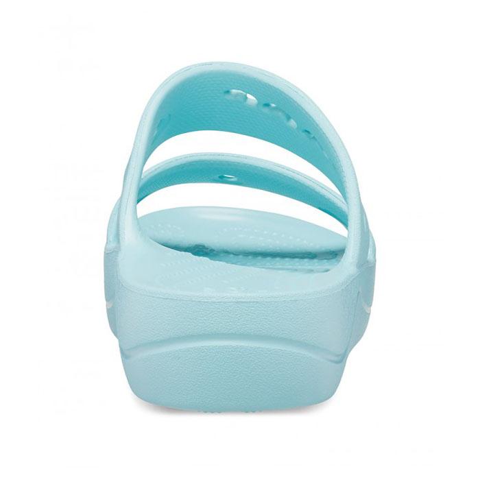 crocs（クロックス） レディース 定番 カジュアル シャワー サンダル バヤ プラットフォーム サンダル 208188-4SS ブルー ...