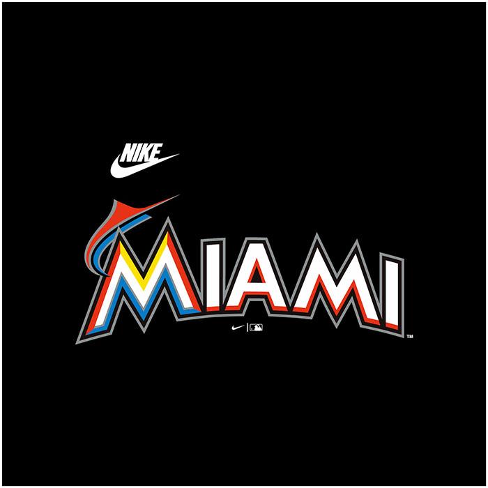 NIKE（ナイキ） MLB 限定 マイアミ マーリンズ イチロー HOF アメリカ