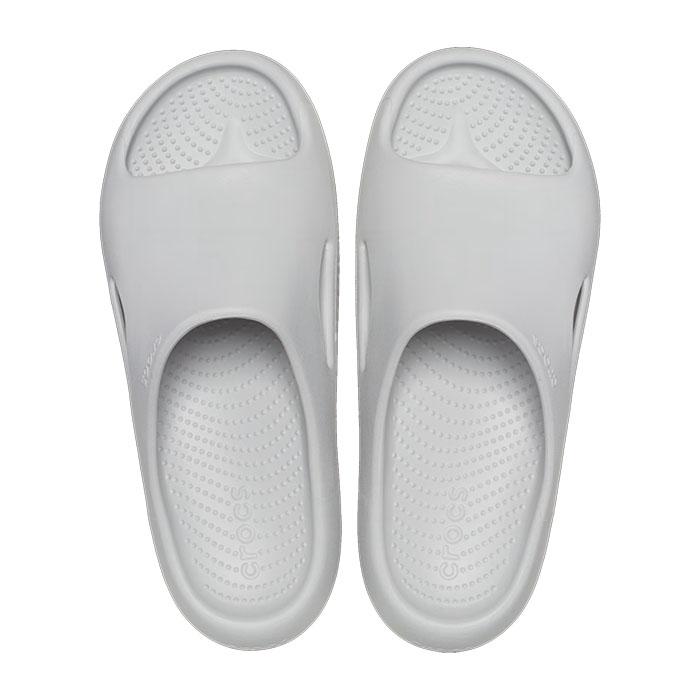 クロックス crocs【メンズ レディース サンダル】Mellow Tide Recovery Slide/メロウ タイド リカバリー スライド｜## Crocs グレー サンダル オープントゥ リカバリーメロウ