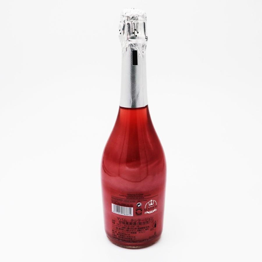 お酒 ワイン <LED付き> ボデガス・デル・サス マバム テンテーション 7° 750ml (ストロベリーフレーバー ラメ入り スパークリングワイン シャンパン) |  | 02