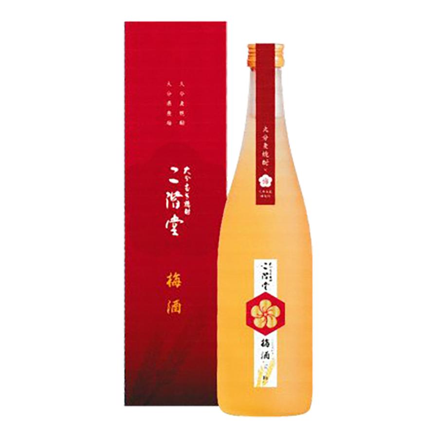 まさかのコラボ　二階堂麦焼酎の原酒と大分の梅酒 720ml 12本箱入り まさかのコラボ 二階堂麦焼酎の原酒と大分の梅酒 720ml 12本箱入り