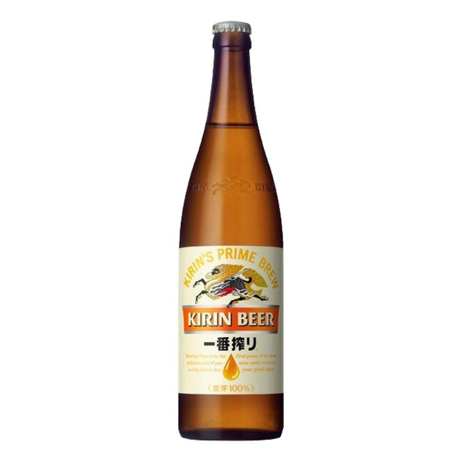 お酒 ビール キリン 一番搾り 大瓶 633mlケース(20本入り)
