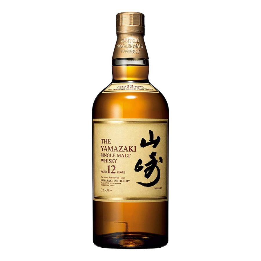 お酒 ウイスキー サントリー 山崎 シングルモルト 12年 43° 700ml ( 箱