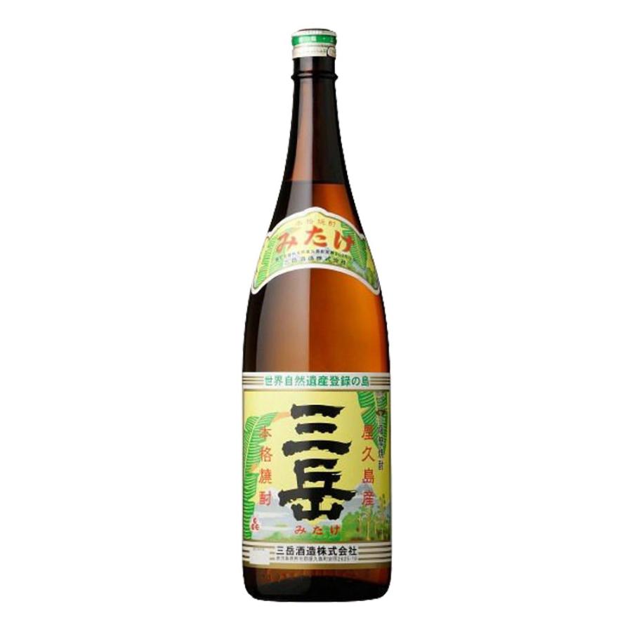 お酒 焼酎 三岳酒造 三岳 25° 1800ml : チャップリンYahoo!店