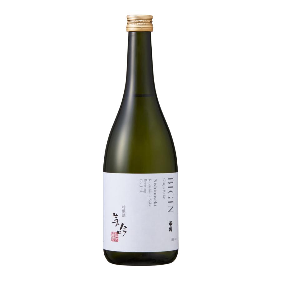 お酒 日本酒 萱島酒造 西の関 美吟 吟醸 720ml : チャップリンYahoo!店