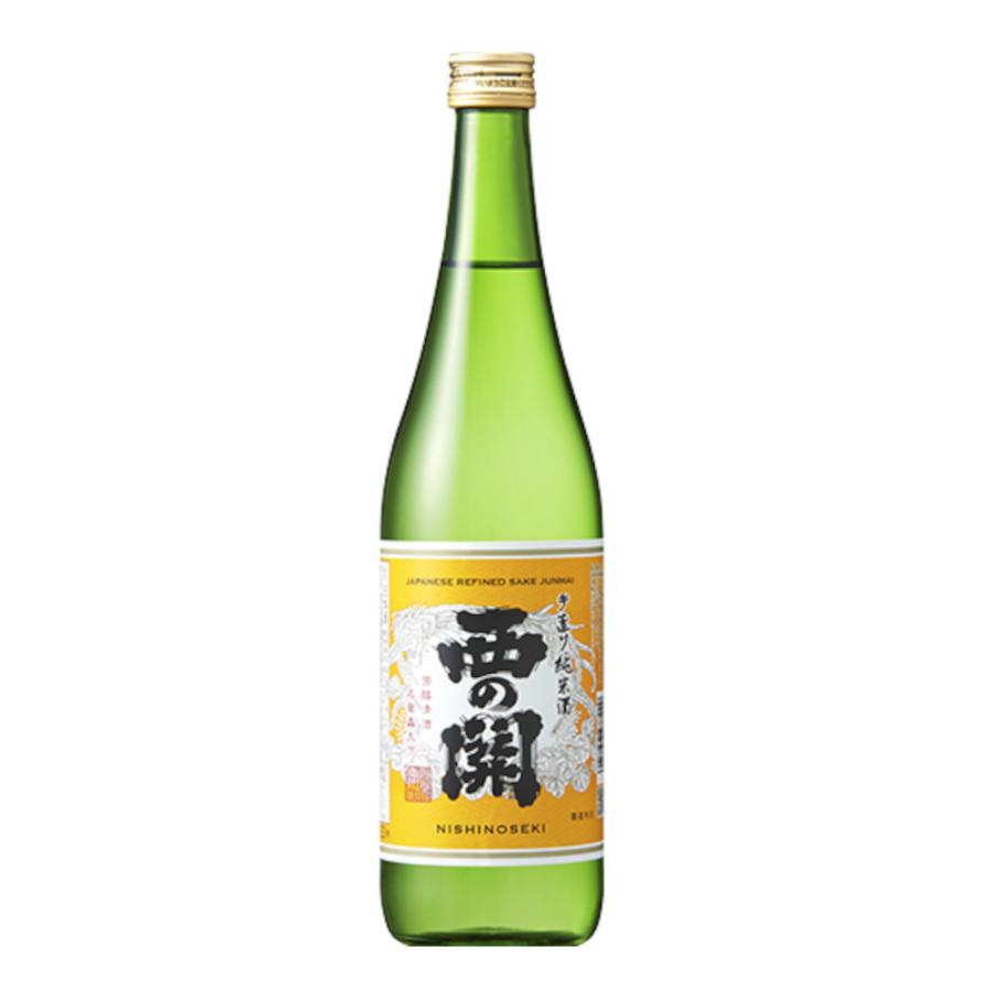 お酒 日本酒 萱島酒造 西の関 純米酒 720ml : チャップリンYahoo!店
