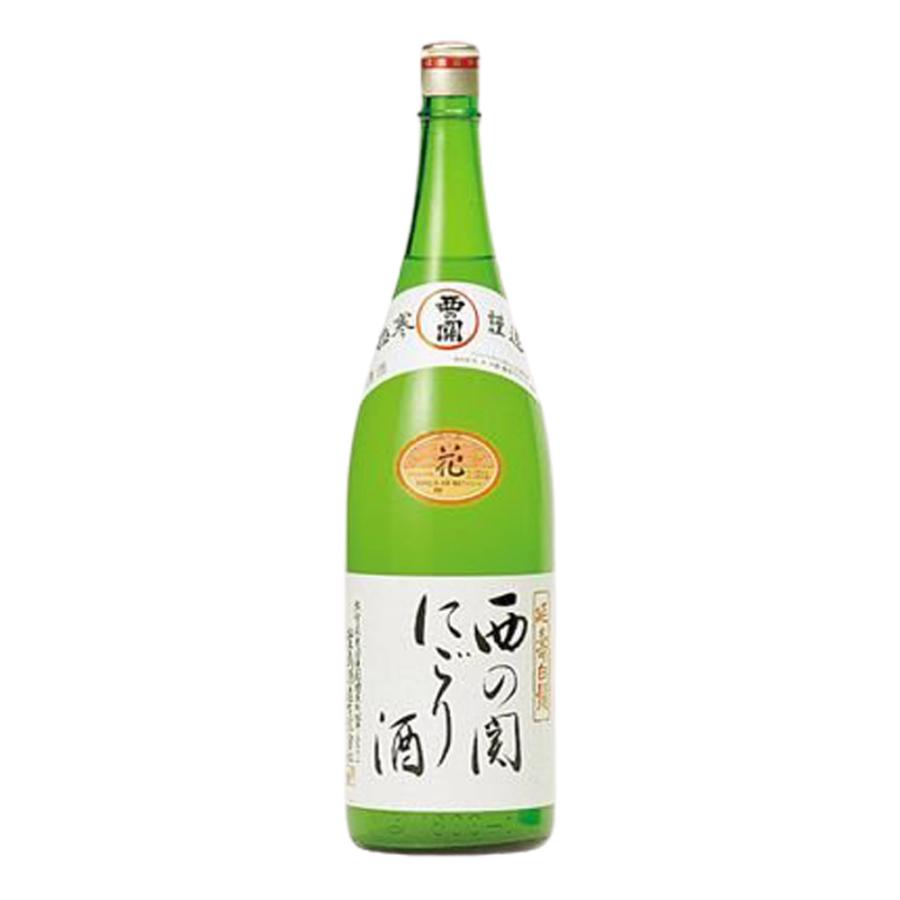 お酒 日本酒 萱島酒造 西の関 にごり 1800ml : チャップリンYahoo!店