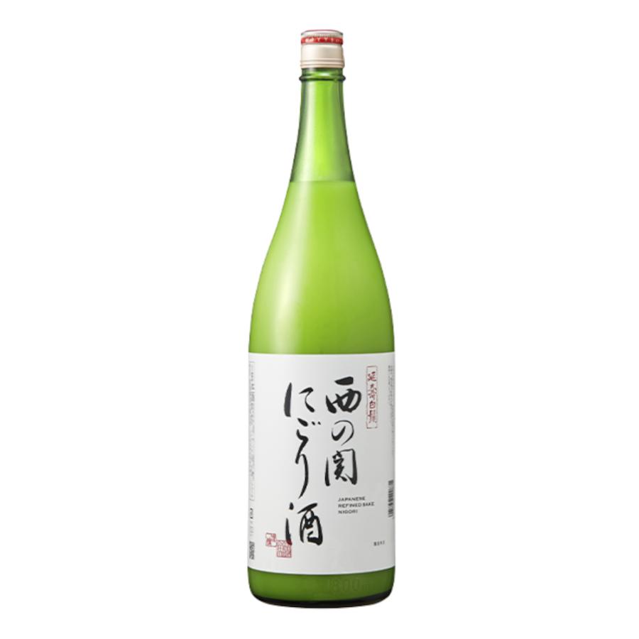 お酒 日本酒 萱島酒造 西の関 にごり 1800ml : チャップリンYahoo!店