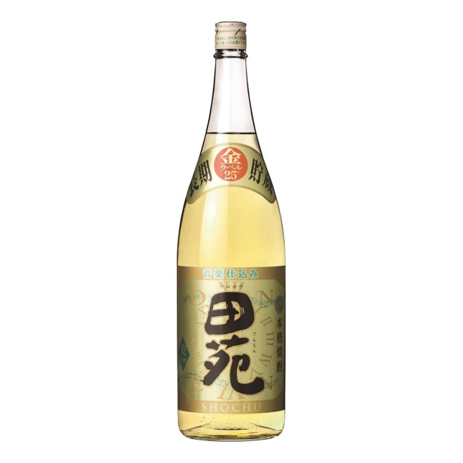 お酒 焼酎 麦焼酎 田苑（でんえん） 金ラベル 25° 1800ml ((モンド