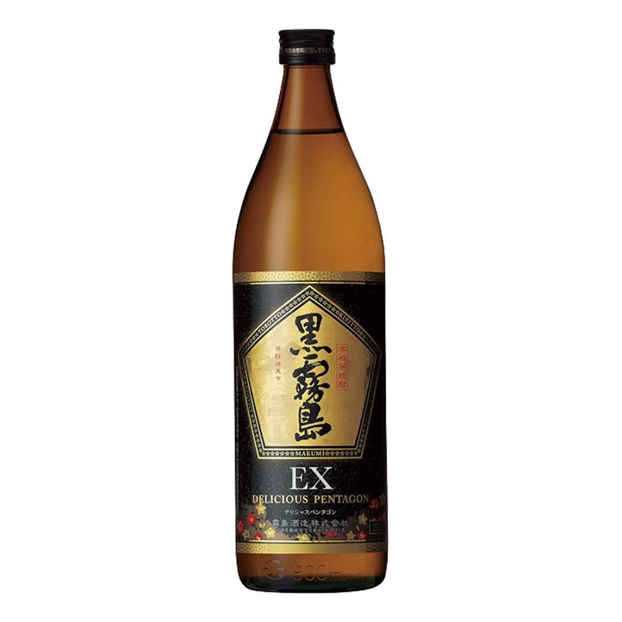 お酒 焼酎 霧島酒造 黒霧島EX 25° 900ml｜chaplin