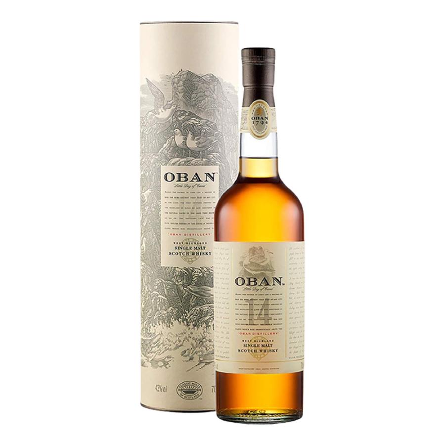 お酒 ウイスキー ハイランド シングルモルト OBAN (オーバン) 14年 43° 700ml (筒状専用箱入り) : 5000281005447 : チャップリンYahoo!店 - 通販 - Yahoo!ショッピング お酒 ウイスキー ハイランド シングルモルト OBAN (オーバン) 14年 43° 700ml (筒状専用箱入り) : 5000281005447 : チャップリンYahoo!店 - 通販 - Yahoo!ショッピング