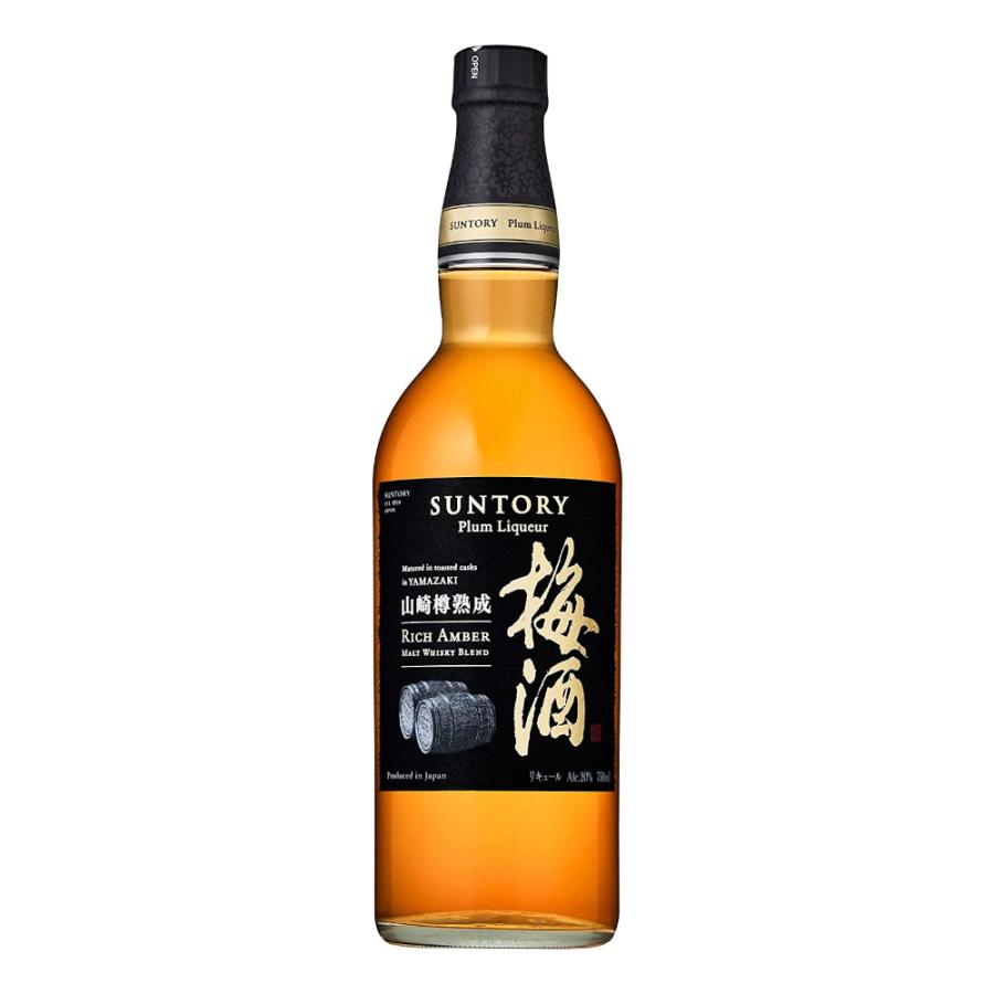 お酒 梅酒 サントリー 山崎蒸溜所貯蔵 焙煎樽熟成梅酒 リッチアンバー 20° 750ml (箱入り) |  | 02