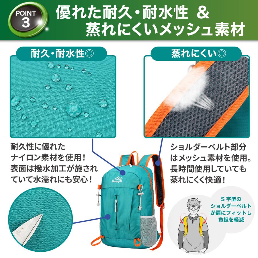 折りたたみリュック エコバッグ ナップサック アウトドア 旅行 サブ 非常用 携帯 コンパクト メンズ レディース 子供 | ブランド登録なし | 03