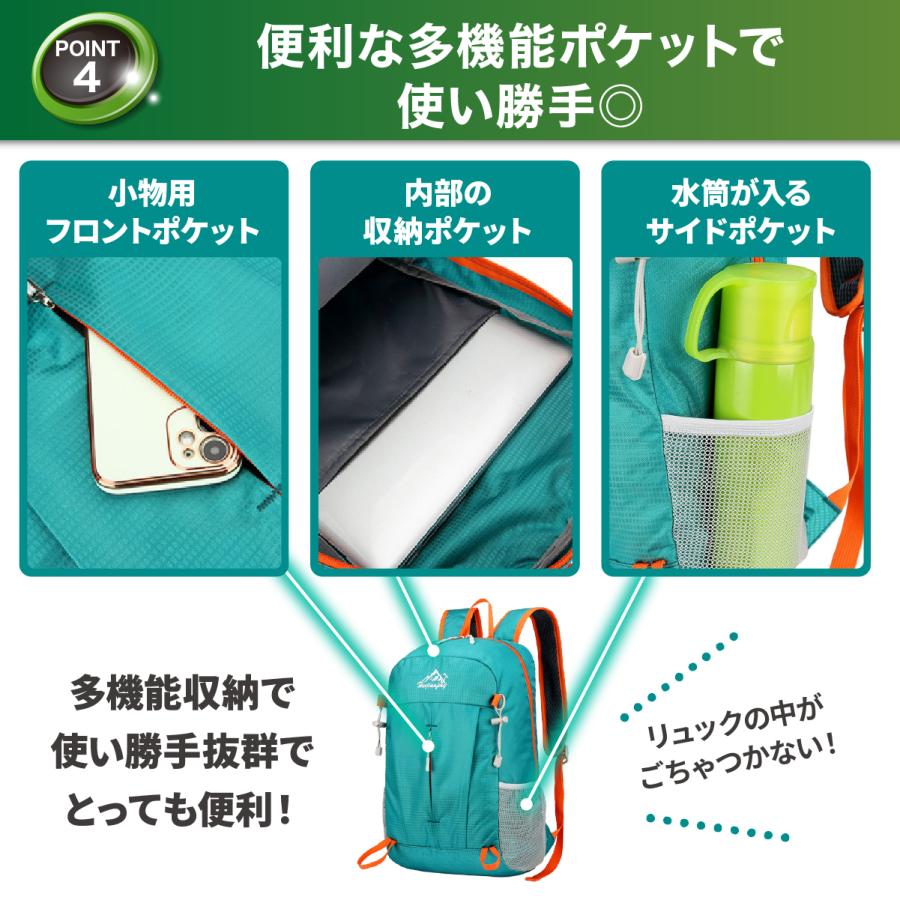 折りたたみリュック エコバッグ ナップサック アウトドア 旅行 サブ 非常用 携帯 コンパクト メンズ レディース 子供 爆買 | ブランド登録なし | 10