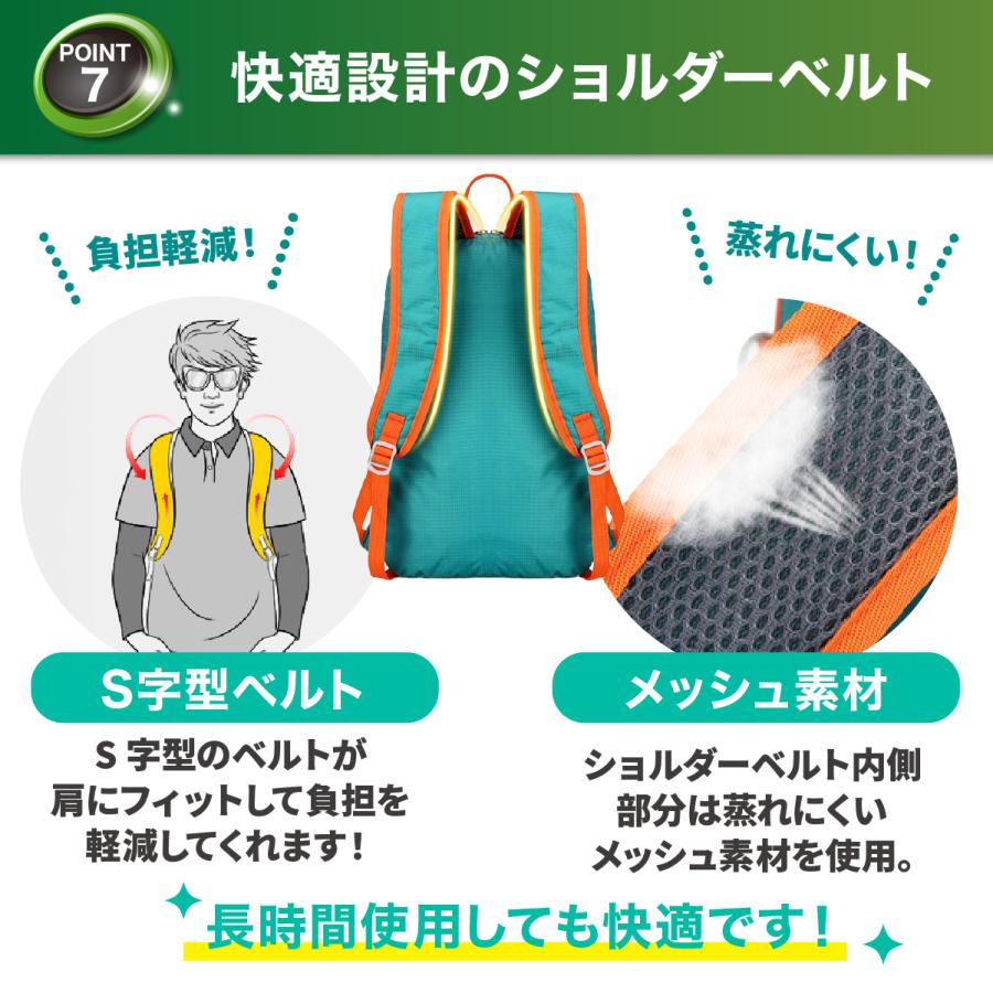 折りたたみリュック エコバッグ ナップサック アウトドア 旅行 サブ 非常用 携帯 コンパクト メンズ レディース 子供 爆買 | ブランド登録なし | 13