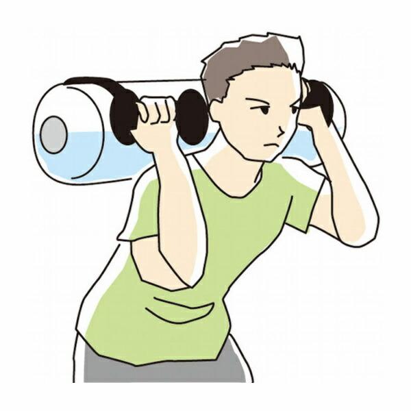HATAS ハタ 秦運動具 ウォーターバッグ トレーニング 体幹 ウエイト 筋トレ クリア wwb023の画像