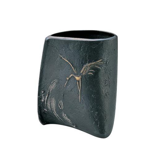 高岡銅器 銅製花瓶 大森孝志作 花器 舞 98 01 Texascashandpawn Com