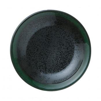 光洋陶器 花伝 グリーン志野 リム3.5皿 50577012