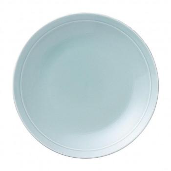 光洋陶器 花伝 青彩 リム7.0皿 50580005