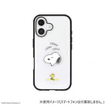ピーナッツ IIIIfit Clear iPhone16対応 ケース スヌーピー SNGG-82B