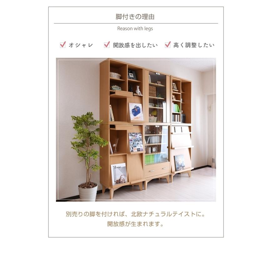 ディスプレイラック 6BOX 扉付き cd dvd 雑誌 が ディスプレイ 可能な ラック フラップ 本棚 フラップ書棚 フラップ扉 雑誌 マガジン 本 ラック 棚 幅 60 木製の画像