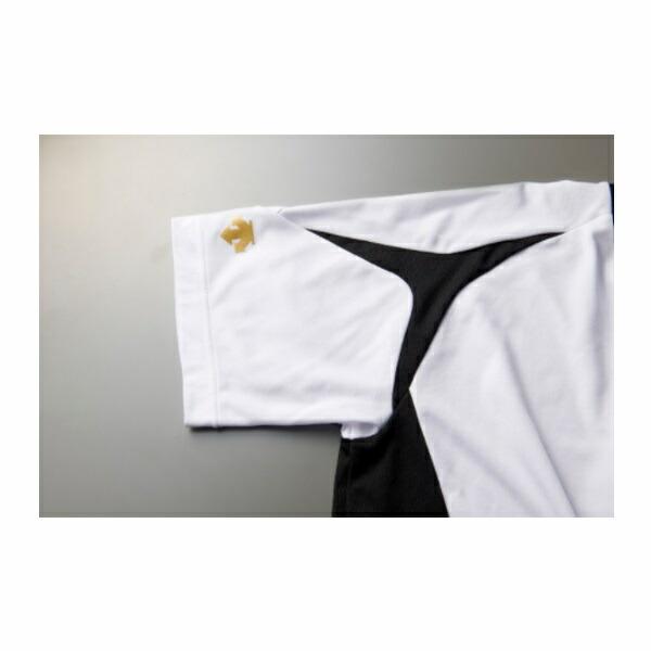 デサント DESCENTE DB-116 ベースボールシャツ 吸汗速乾 ユニフォーム 練習用 試合用 横浜DeNAベイスターズ 大谷翔平 ホワイト×ブラック×ゴールド 白 黒 金… | DESCENTE | 02